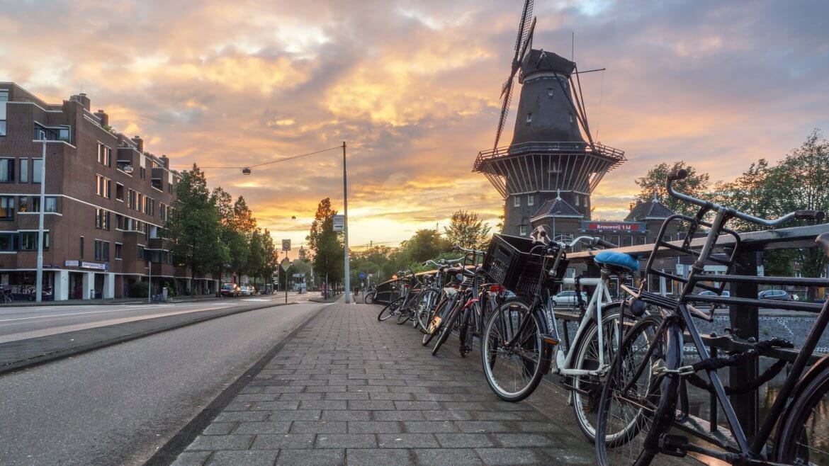 visiter amsterdam en velo